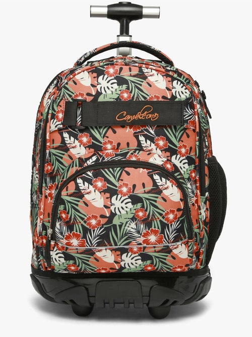 Sac A Dos À Roulettes 2 Compartiments Cameleon Polyester Recycle - Kiabi