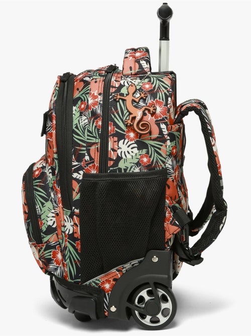 Sac A Dos À Roulettes 2 Compartiments Cameleon Polyester Recycle - Kiabi