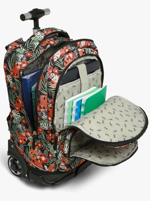 Sac A Dos À Roulettes 2 Compartiments Cameleon Polyester Recycle - Kiabi