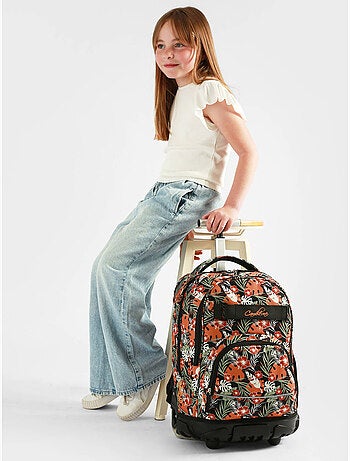 Sac A Dos À Roulettes 2 Compartiments Futur Cameleon Polyester Recycle