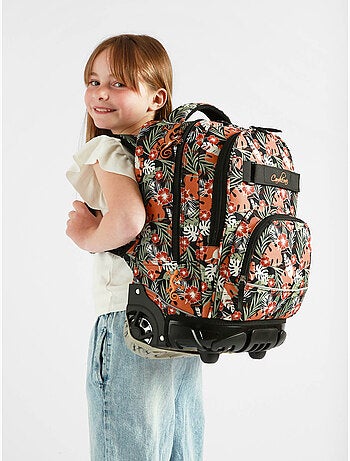 Sac A Dos À Roulettes 2 Compartiments Futur Cameleon Polyester Recycle