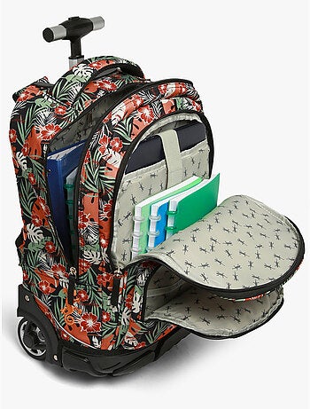Sac A Dos À Roulettes 2 Compartiments Futur Cameleon Polyester Recycle
