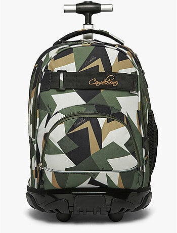 Sac A Dos À Roulettes 2 Compartiments Futur Cameleon Polyester Recycle
