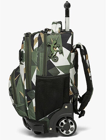 Sac A Dos À Roulettes 2 Compartiments Futur Cameleon Polyester Recycle