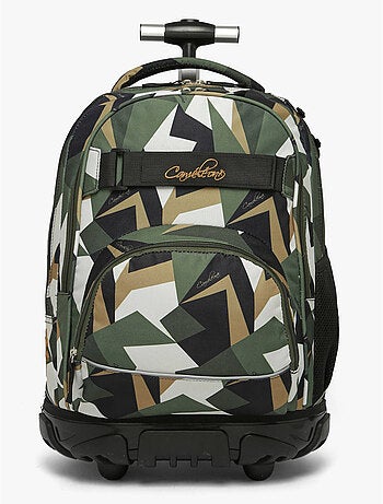 Sac A Dos À Roulettes 2 Compartiments Futur Cameleon Polyester Recycle