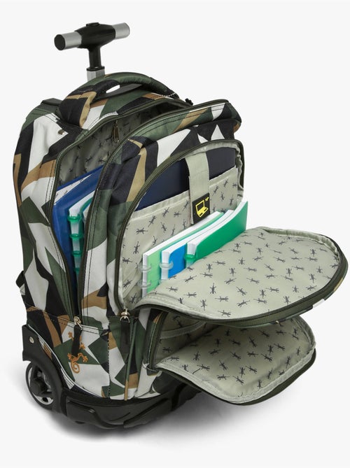 Sac A Dos À Roulettes 2 Compartiments Futur Cameleon Polyester Recycle - Kiabi Sac A Dos À Roulettes 2 Compartiments Futur Cameleon Polyester Recycle - Kiabi
