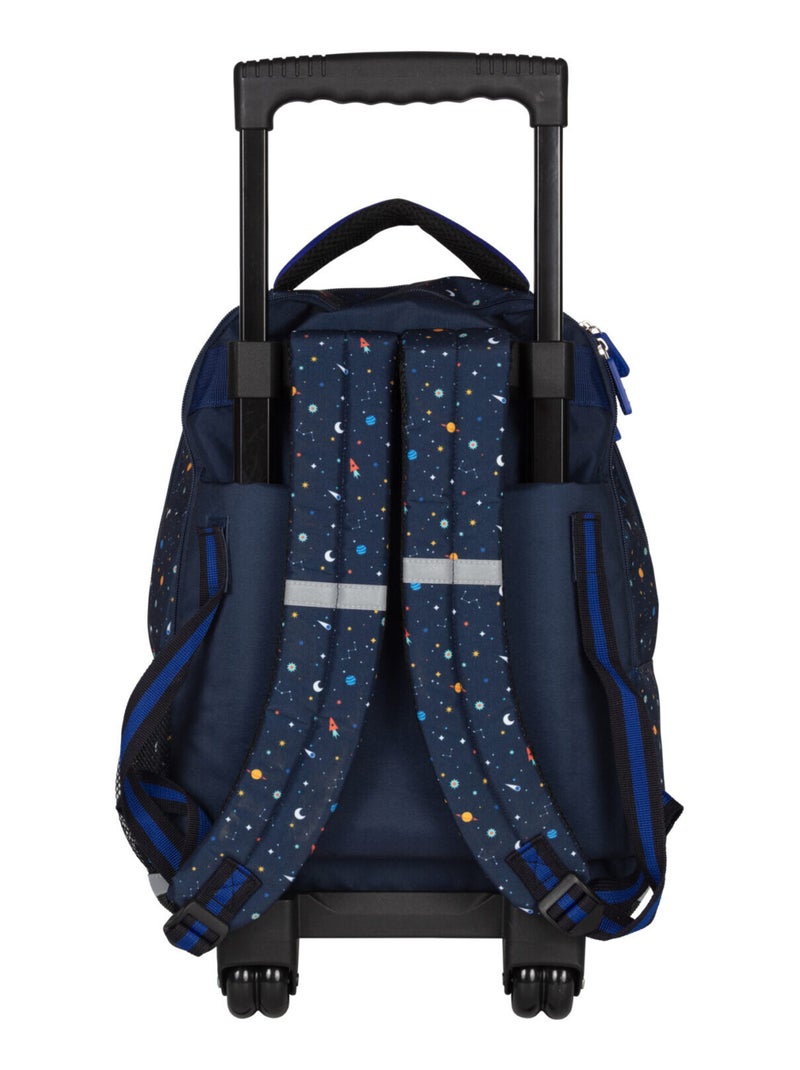 Sac à dos à roulettes 2 compartiments garçon KIP Astro Marine/Multicolore - Kiabi