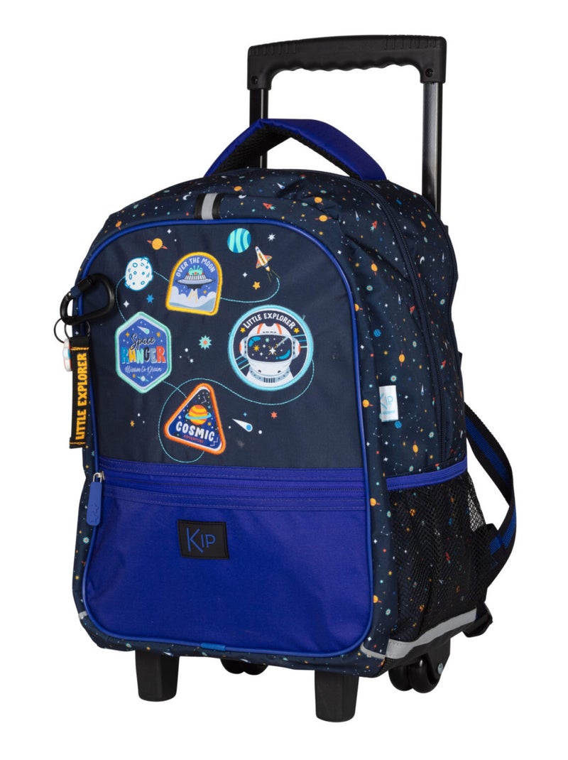 Sac à dos à roulettes 2 compartiments garçon KIP Astro Marine/Multicolore - Kiabi