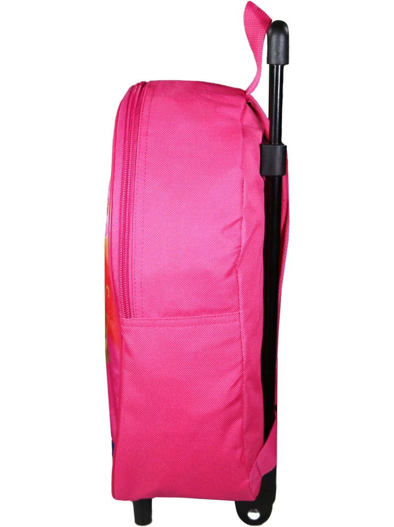 Sac à dos à roulettes 32 cm maternelle Les Trolls Rose Rose - Kiabi