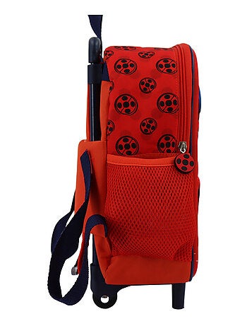Sac à dos à roulettes 3D Miraculous Ladybug - Trolley pratique