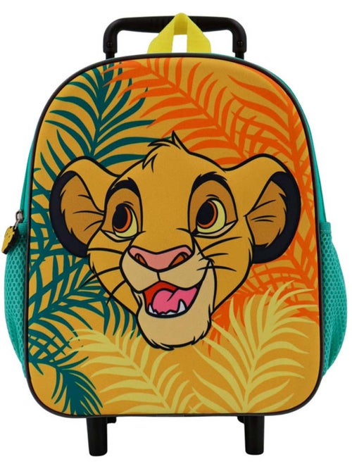 Sac à dos à roulettes 3D Simba The Lion King Disney - Kiabi