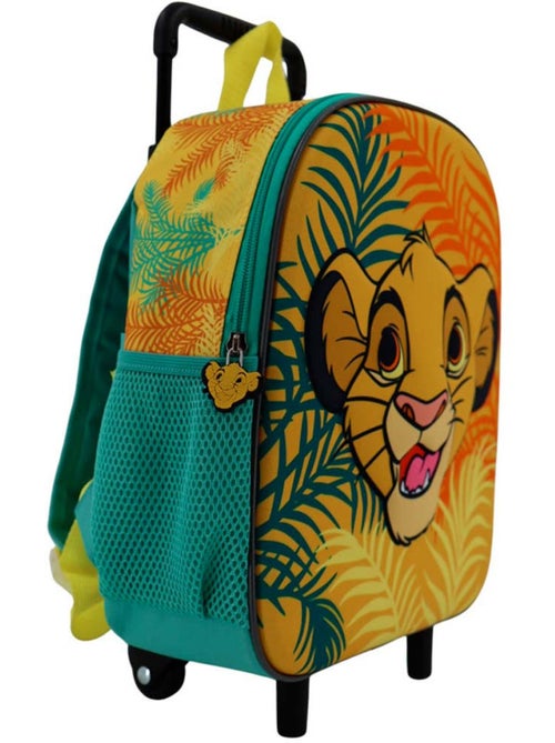 Sac à dos à roulettes 3D Simba The Lion King Disney - Kiabi