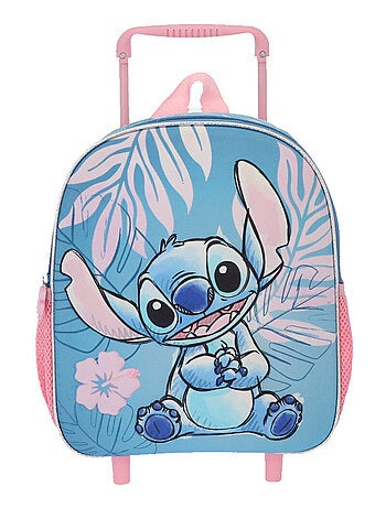 Sac à dos à roulettes 3D Stitch - Licence Disney - Jacob Company