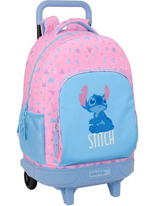 Sac à dos à roulettes 4 roues Stitch 22 L Lilo et Stitch 45 cm - Kiabi Sac à dos à roulettes 4 roues Stitch 22 L Lilo et Stitch 45 cm - Kiabi