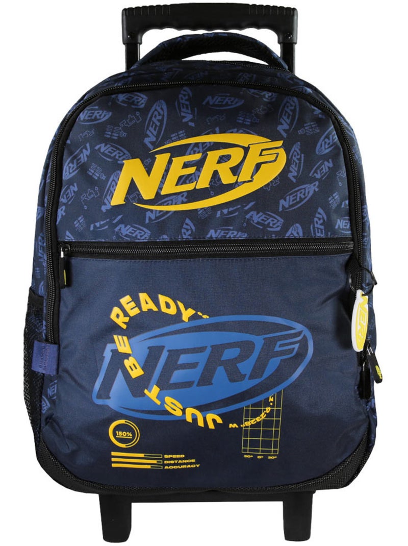 Sac à dos à roulettes – 43 cm – Nerf Multicolore - Kiabi