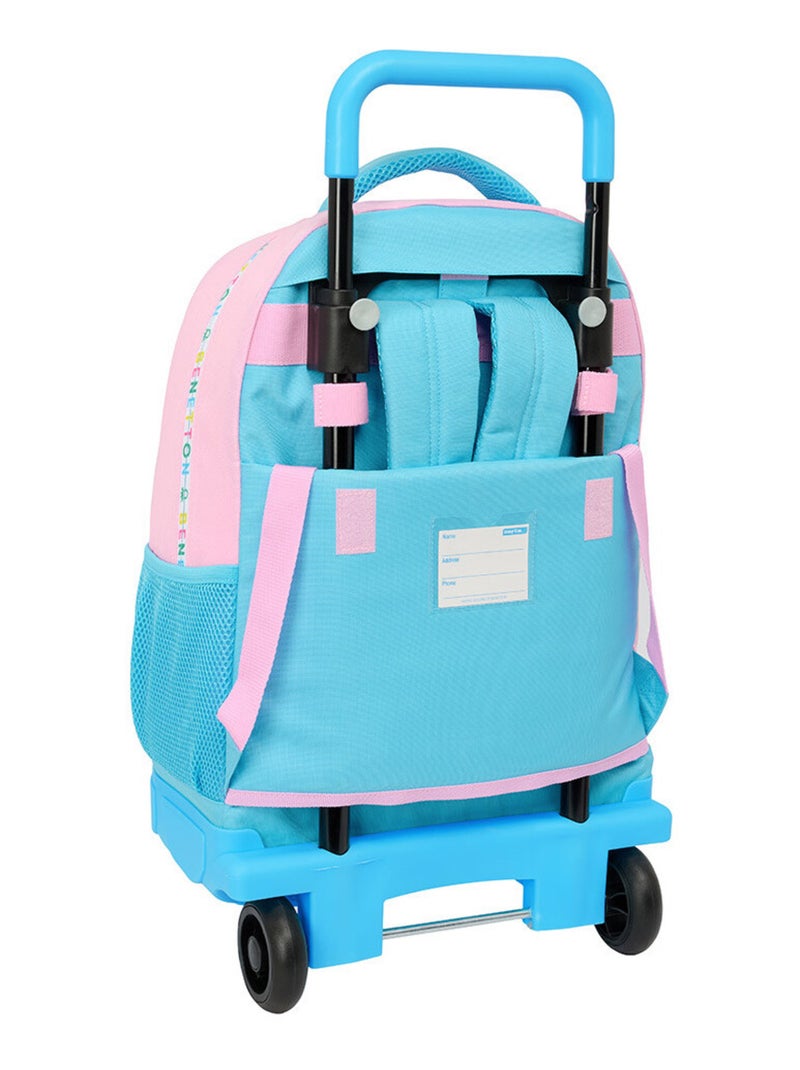 Sac à dos à roulettes 45 cm - PVC haute qualité - Benetton N/A - Kiabi