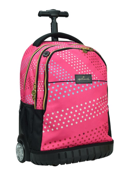 Sac à dos à roulettes 48 CM - DOTS haut de gamme - Hallmark - Kiabi