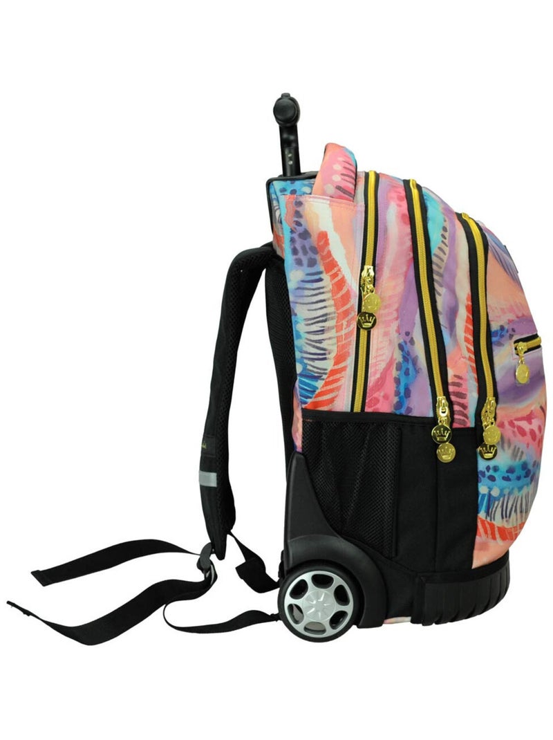 Sac à dos à roulettes 48 cm - Trolley haut de gamme - Hallmark Multicolore - Kiabi