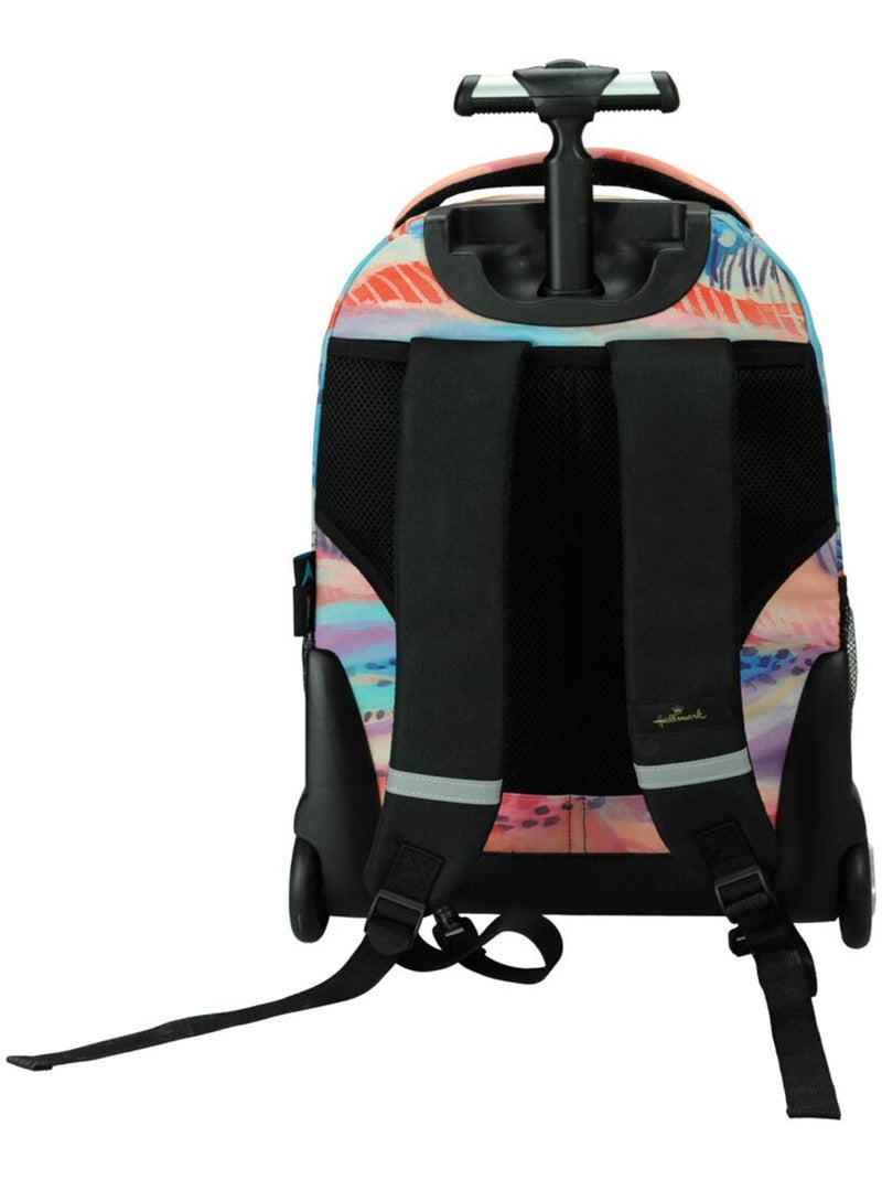 Sac à dos à roulettes 48 cm haut de gamme - Hallmark Multicolore - Kiabi