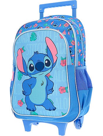 Sac à dos à roulettes 48 cm Lilo et Stitch Stitch Happy 2 compartiments