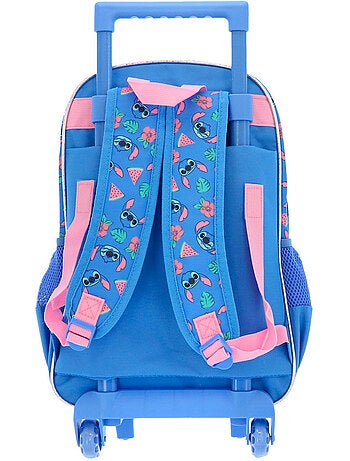 Sac à dos à roulettes 48 cm Lilo et Stitch Stitch Happy 2 compartiments