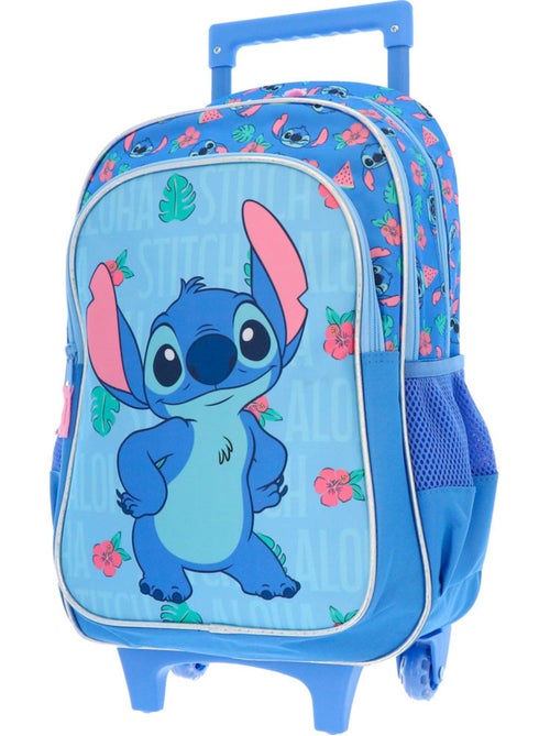Sac à dos à roulettes 48 cm Lilo et Stitch Stitch Happy 2 compartiments - Kiabi Sac à dos à roulettes 48 cm Lilo et Stitch Stitch Happy 2 compartiments - Kiabi
