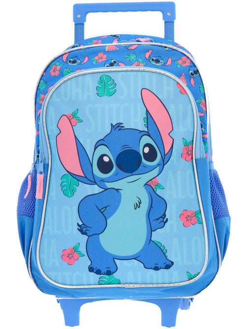 Sac à dos à roulettes 48 cm Lilo et Stitch Stitch Happy 2 compartiments - Kiabi Sac à dos à roulettes 48 cm Lilo et Stitch Stitch Happy 2 compartiments - Kiabi