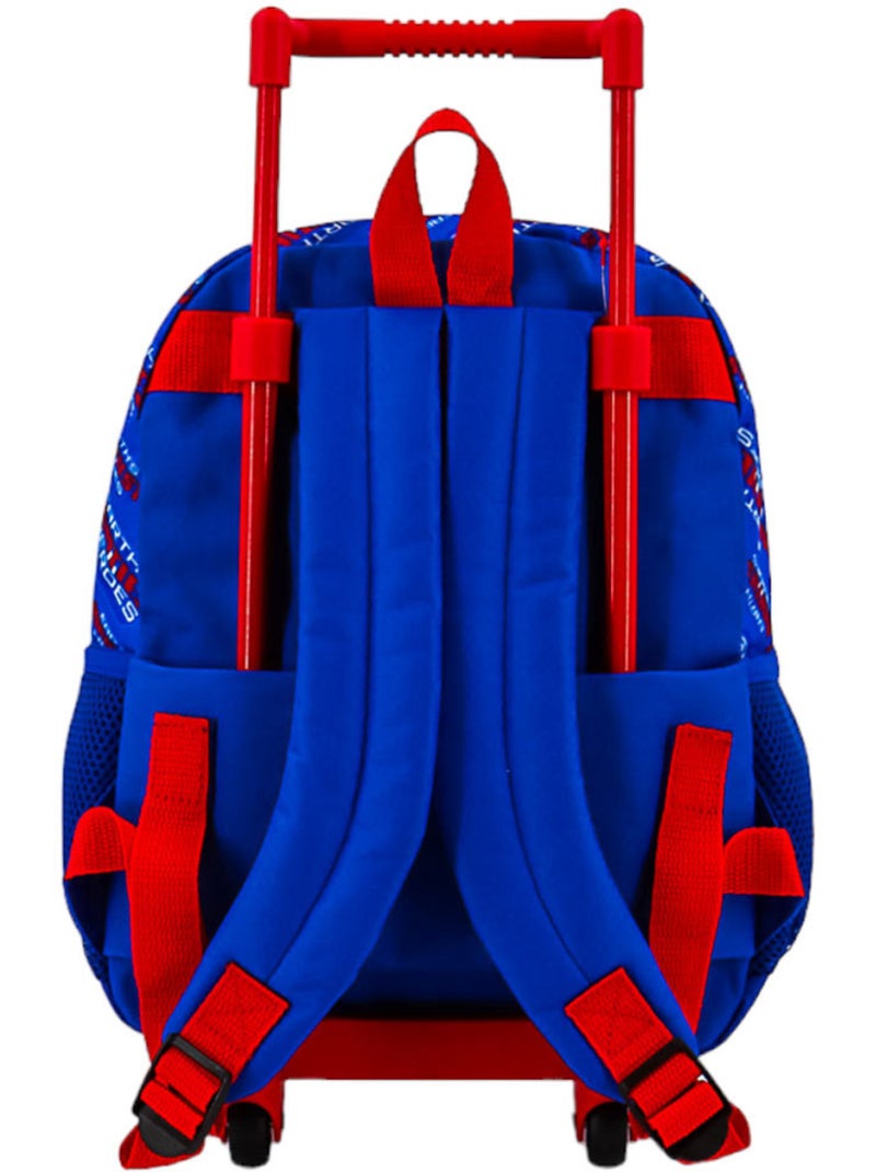 Sac à dos à roulettes Avengers imprimé 3D Bleu Rouge Blanc - Kiabi