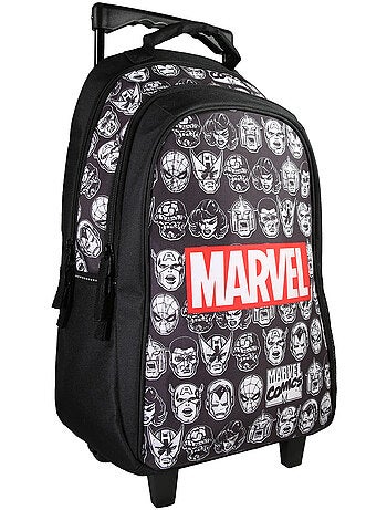Sac à dos à roulettes Avengers noir – bagtrotter