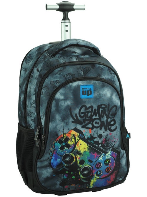 Sac à dos à roulettes – back me up game zone 2 compartiments – 48 cm – cmp - Kiabi Sac à dos à roulettes – back me up game zone 2 compartiments – 48 cm – cmp - Kiabi