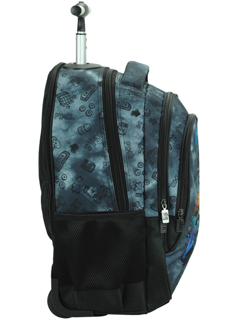 Sac à dos à roulettes – back me up game zone 2 compartiments – 48 cm – cmp Multicolore - Kiabi