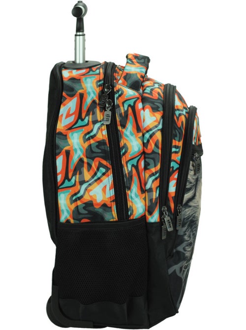 Sac à dos à roulettes – back me up lion 2 compartiments – 48 cm – cmp - Kiabi