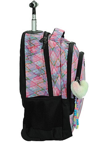 Sac à dos à roulettes – Back Me Up Pastel 2 compartiments – 48 cm