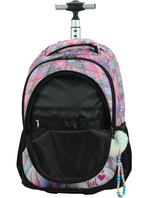 Sac à dos à roulettes – Back Me Up Pastel 2 compartiments – 48 cm - Kiabi Sac à dos à roulettes – Back Me Up Pastel 2 compartiments – 48 cm - Kiabi