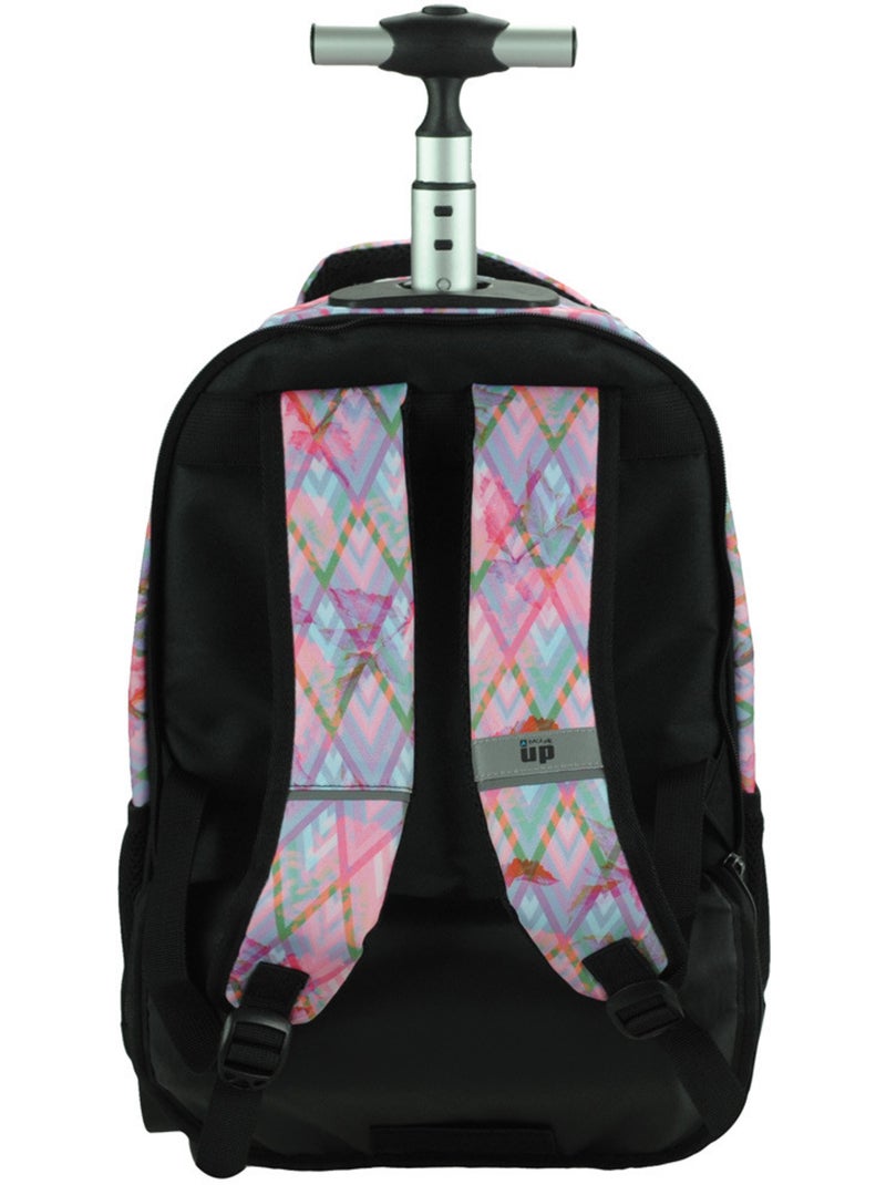 Sac à dos à roulettes – Back Me Up Pastel 2 compartiments – 48 cm Multicolore - Kiabi