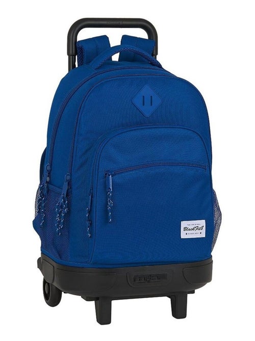 Sac à dos à roulettes Blackfit 8 Colors 45 CM Trolley Haut de Gamme (Bleu Marine) - Kiabi