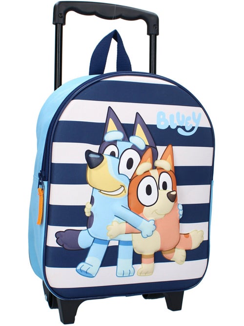 Sac à dos à roulettes 'Bluey' 32 cm maternelle 1 compartiment zippé Bluey - Kiabi