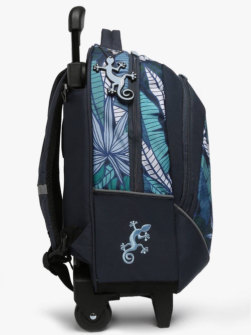 Sac A Dos À Roulettes Cameleon Polyester Recycle - Kiabi