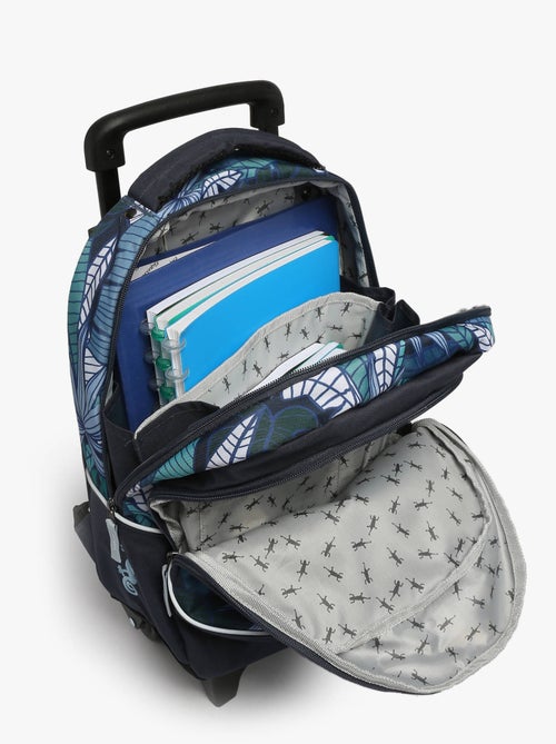 Sac A Dos À Roulettes Cameleon Polyester Recycle - Kiabi