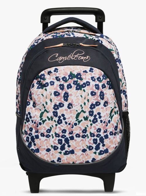Sac A Dos À Roulettes Cameleon Polyester Recycle - Kiabi