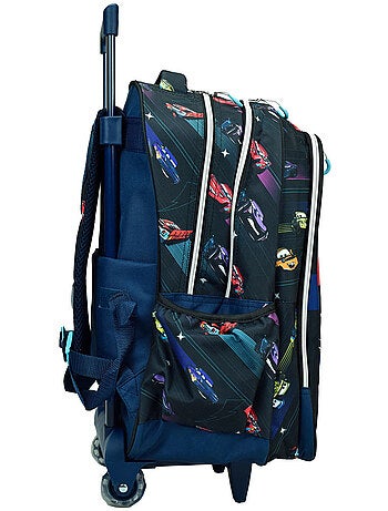 Sac à Dos à Roulettes Cars Flash Mc Queen 44 CM - Trolley scolaire