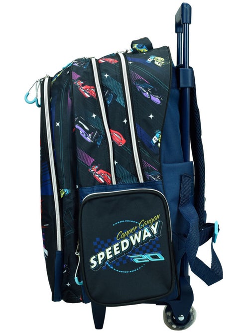 Sac à Dos à Roulettes Cars Flash Mc Queen 44 CM - Trolley scolaire - Kiabi