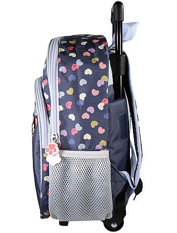 Sac à dos à roulettes 'Chien et Chat' – Chacha Maternelle 1 compartiments – 30 cm