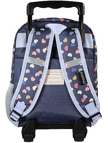 Sac à dos à roulettes 'Chien et Chat' – Chacha Maternelle 1 compartiments – 30 cm