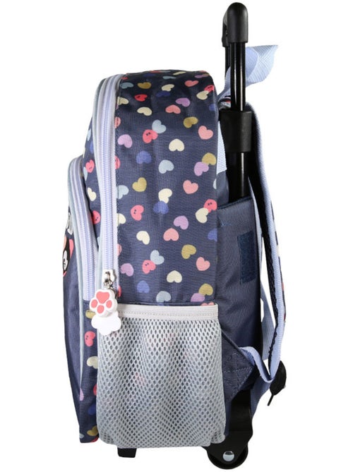 Sac à dos à roulettes 'Chien et Chat' – Chacha Maternelle 1 compartiments – 30 cm - Kiabi Sac à dos à roulettes 'Chien et Chat' – Chacha Maternelle 1 compartiments – 30 cm - Kiabi