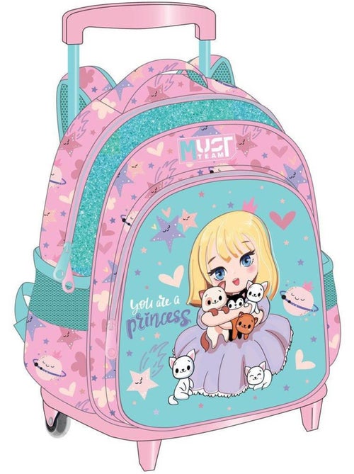 Sac à dos à roulettes CMP 31 cm 'Mimi Team' Princess Cat CMP - Kiabi Sac à dos à roulettes CMP 31 cm 'Mimi Team' Princess Cat CMP - Kiabi