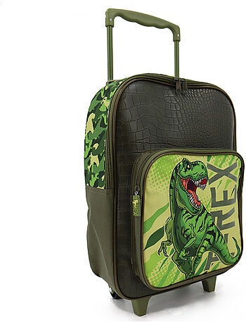 Sac à dos à roulettes CMP T‑Rex simili cuir texturé 39 cm