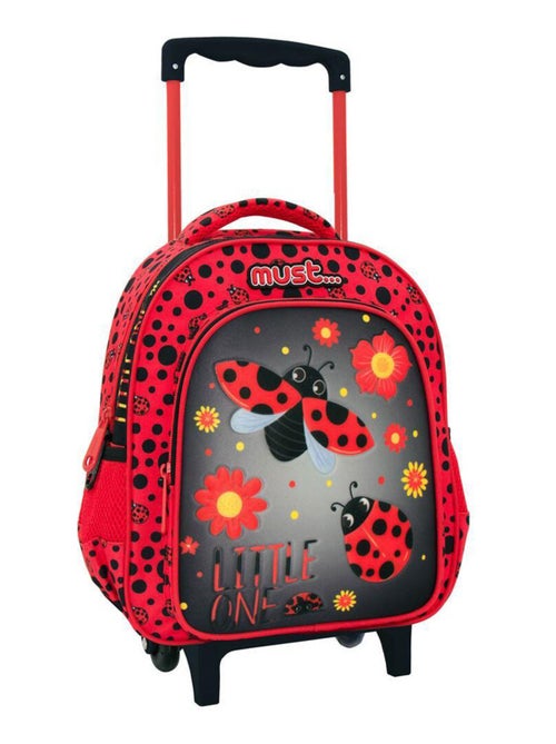 Sac à dos à roulettes Coccinelle Little One maternelle 31 CM Trolley - Kiabi