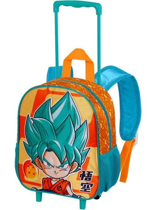 Sac à dos à roulettes 'Dragon Ball' – Z Chibi Trolley maternelle – 34 cm - Kiabi
