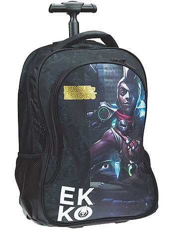 Sac à Dos à Roulettes Ekko League of Legends 48 CM - Trolley scolaire